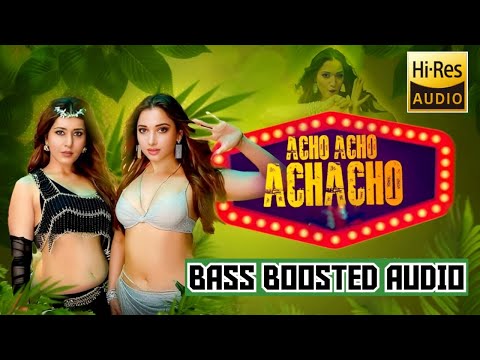 |ACHACHO|BASS BOOSTED AUDIO|320