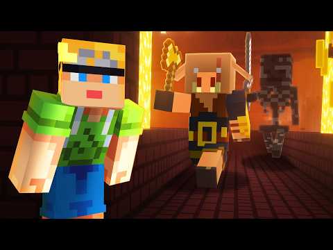 MELT with me in THE NETHER (Forever World Minecraft)