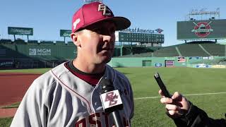 Baseball: Mike Gambino Postgame Beanpot (April 17, 2019)