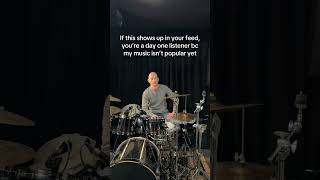 Make yourself known day one fans! ☺️💙 #emorock #livemusic #drummer #discovernewmusic #paramore