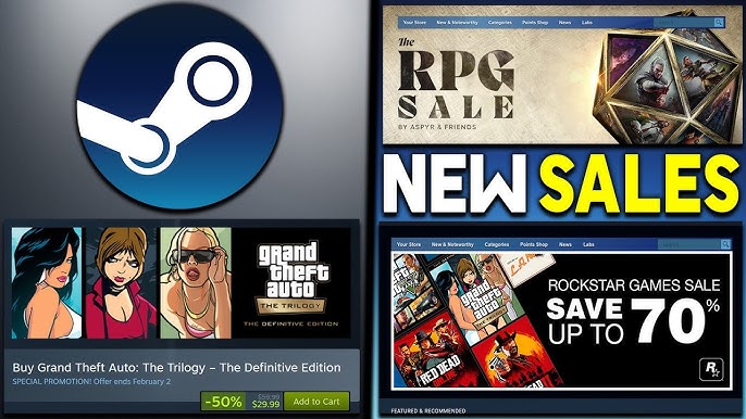 Save Big on Steam and Epic Games: Find the Best Game Deals! — Eightify