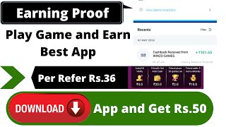 Earning Proof Refer and Earn Play games and earn money best paytm cash Money Earning App online screenshot 5