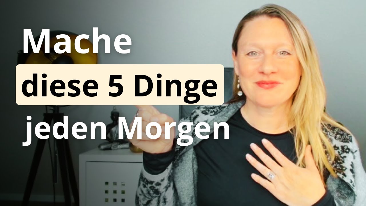 5 Morgen-Gedanken, die dein Leben verändern – Wissenschaft + Energie in 10 Minuten