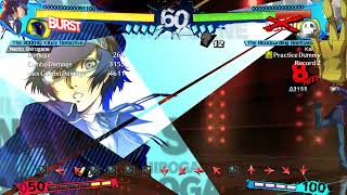 P4Au Naoto 21 Hit Combo