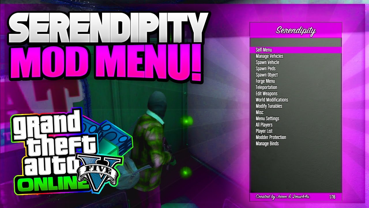 gta 5 ps3 serendipity mod menu how to use