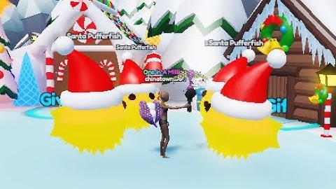 I SPENT 3000000000 BELLS ON 4 SANTA PUFFERFISH IN MINING SIMULATOR 2!