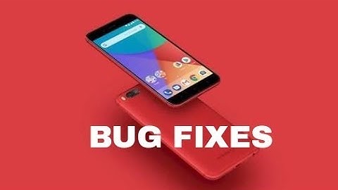 MI A1 Oreo Update Jan(2018) Bug Fixes Finally.