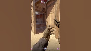 Safety Smoke Camera From Mid On Anubis In CS2 #cs2 #shorts