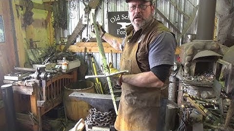 Blacksmithing Shorts - Forging A Guard For The Claymore