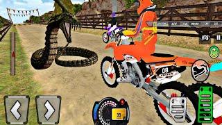 Motocross Dirt Bike Racing 3D 2022 - Motor Stunt Race Off-road Bike - Android Gameplay MDB.02 screenshot 4