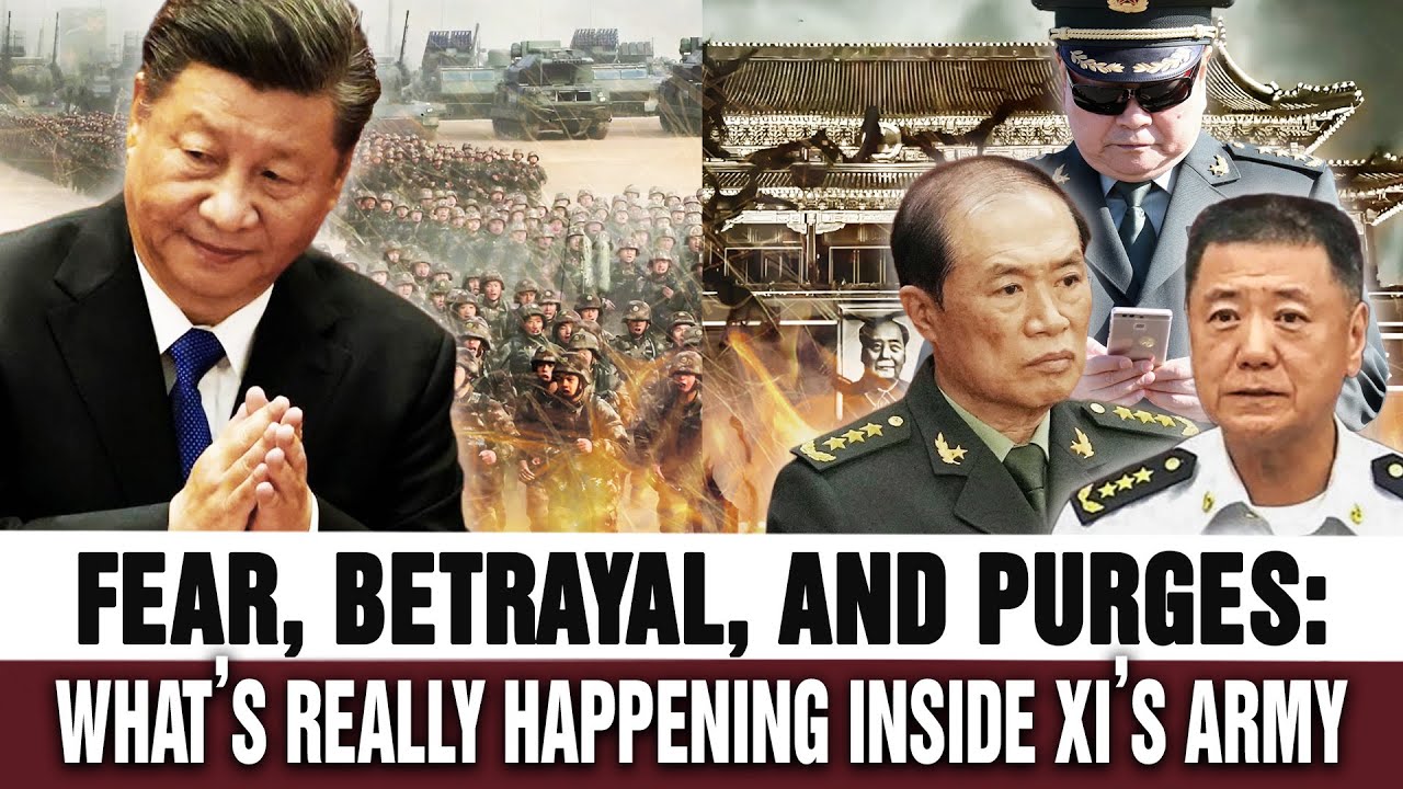 Эксклюзив: Страх внутри китайской армии — Си Цзиньпин приказывает армии разоблачить «нелояльность»