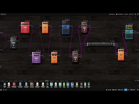 Phantom Low Notes using Physics and Guitar Effect on Raspberry Pi