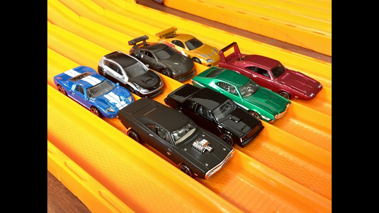 Hot Wheels Fast & Furious Set Review & Race Which is fastest? YouTube