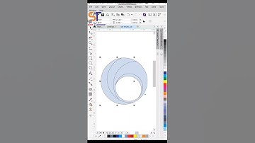 O Logo Design in CorelDraw | Sabir Taimoor #shorts #logo #designer #graphics #coreldrawtutorials