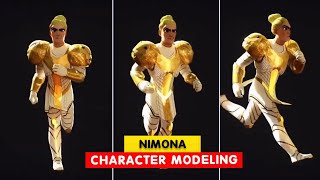 Nimona | Character Modeling Reel | Animation Breakdowns | 3D Animation Internships