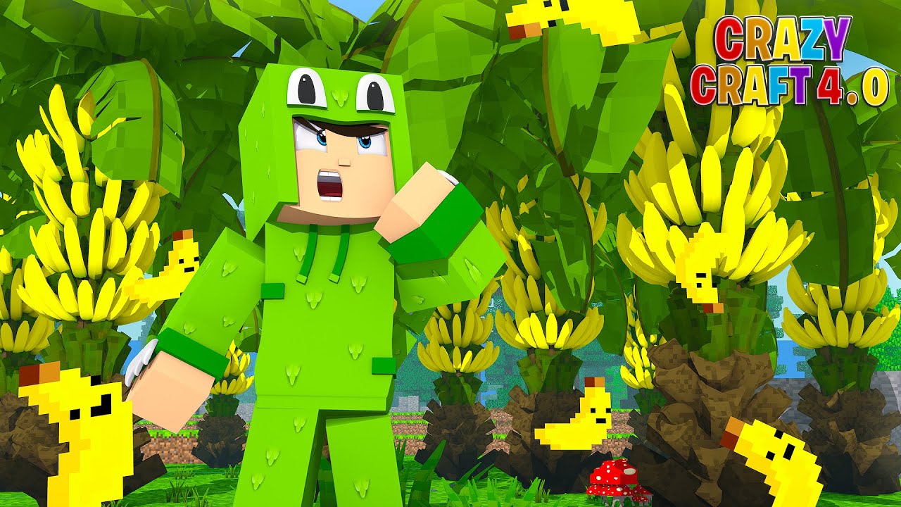 MEET my PET BANANA! - Crazy Craft 4.0