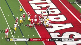 Information Kamari Moulton Punches into the End Zone vs. Nebraska | Iowa Football Update