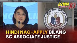 Castro, itinangging nag-apply bilang associate justice ng SC | DZMM Teleradyo (27 October 2026) Castro, itinangging nag-apply bilang associate justice ng SC | DZMM Teleradyo (27 October 2026)