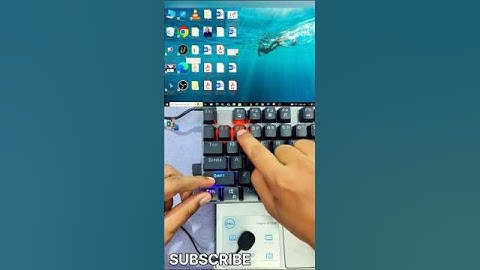 Change Desktop Icon Size with Just Your Keyboard – This Shortcut Will Blow Your Mind!#Windows