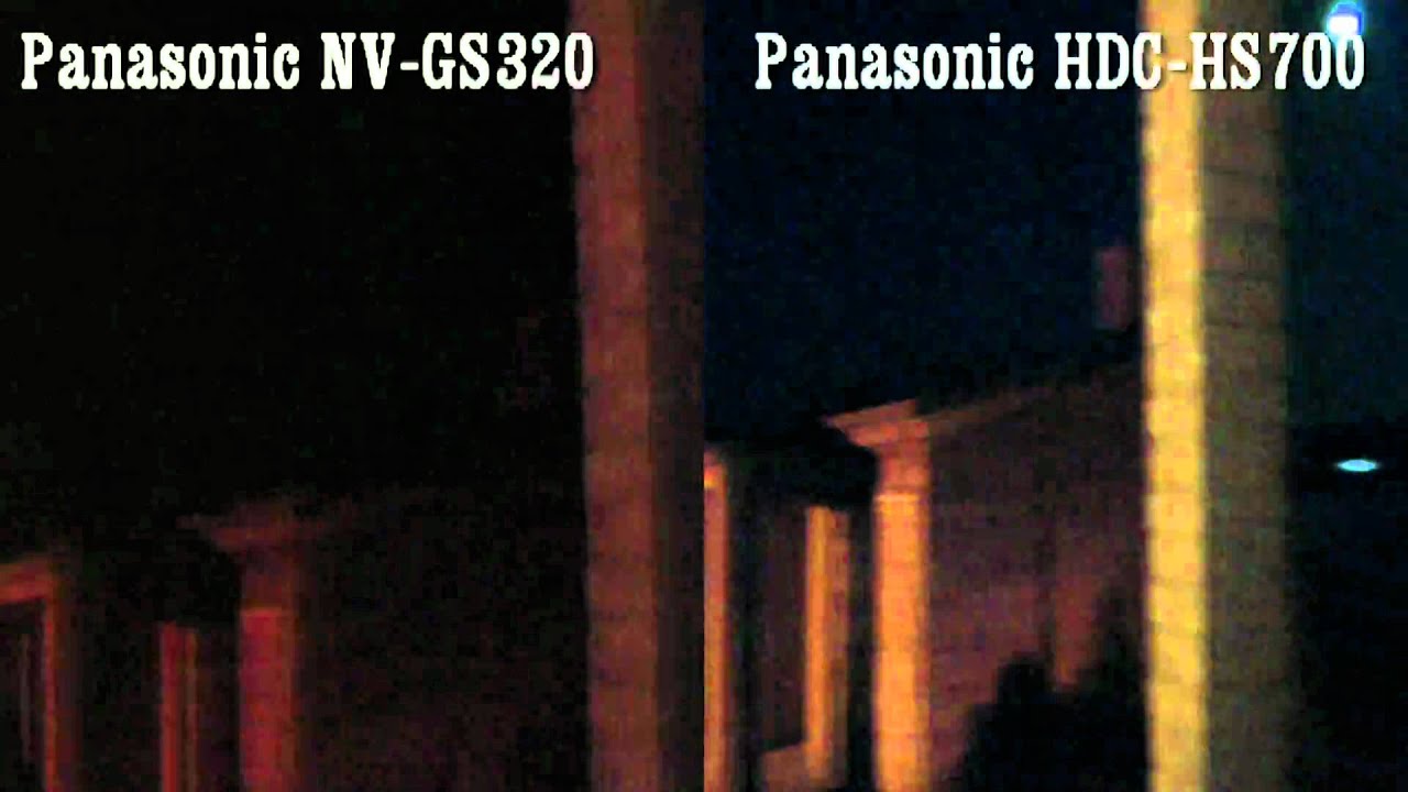 Panasonic GS-320 vs Panasonic HDC-HS700