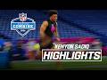 Kenyon Sadiq's 2026 NFL Scouting Combine Workout