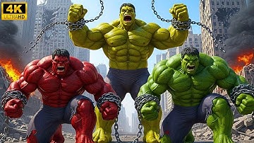 RED HULK vs YELLOW HULK EPIC BATTLE! However, HULK Unexpected SAVE Changes Everything!
