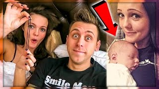 5 Most SHOCKING Live Pregnancy Test ON CAMERA! Ft. RomanAtwood, Domo And Crissy, Sam And Nia