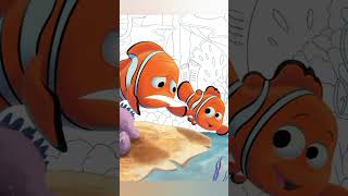 Watch Nemo Come to Life! 🎨 #Shorts #DisneyArt