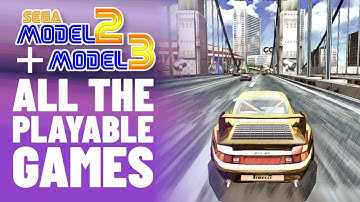 Supermodel 2 & 3 all playable games showcased on Windows pc | Sega arcade emulators