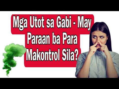 PARAAN PARA MAKONTROL ANG PAG UTOT