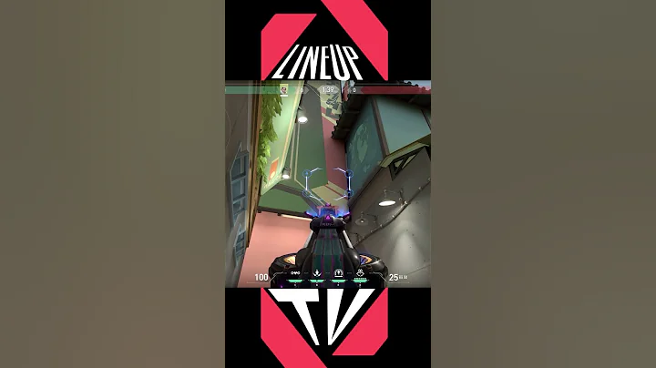 SPLIT SOVA LINEUP - B-Default Double Shock Dart (2023) #valorant #shorts #lineups #viper #sova