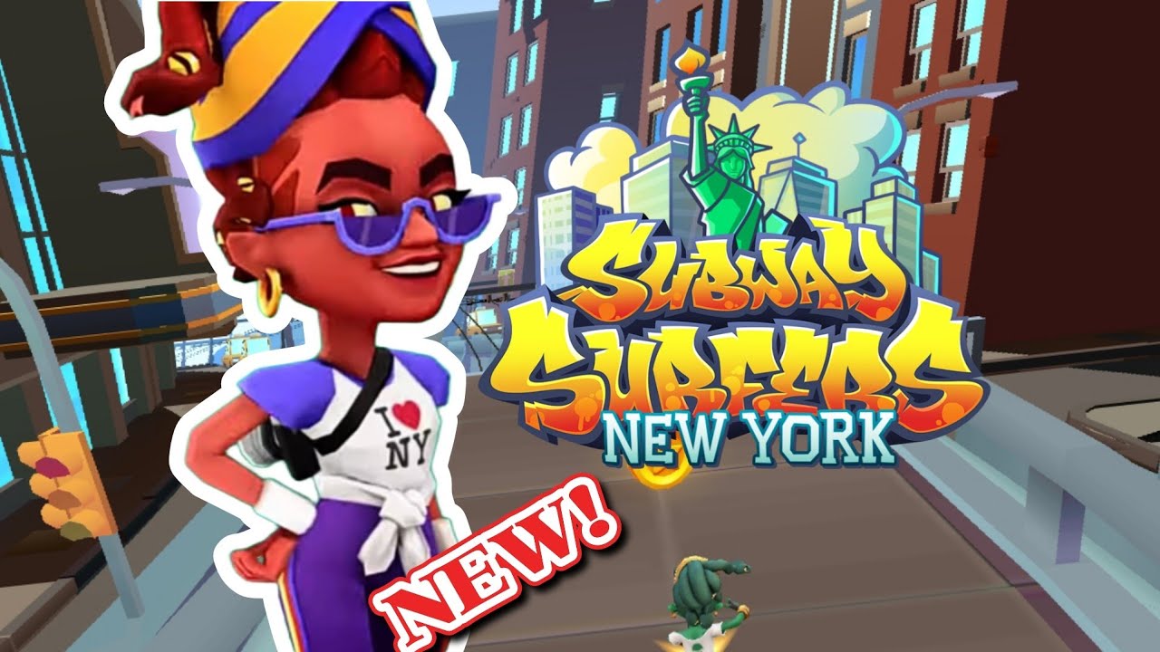 Subway Surfers New York 2023 New Moira Outfit tourist YouTube