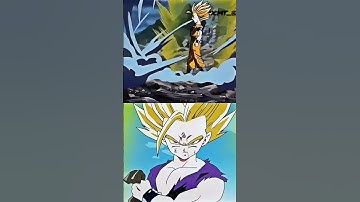 gohan ssj2 x bojack and cell #anime #goku #gohan #dragonball