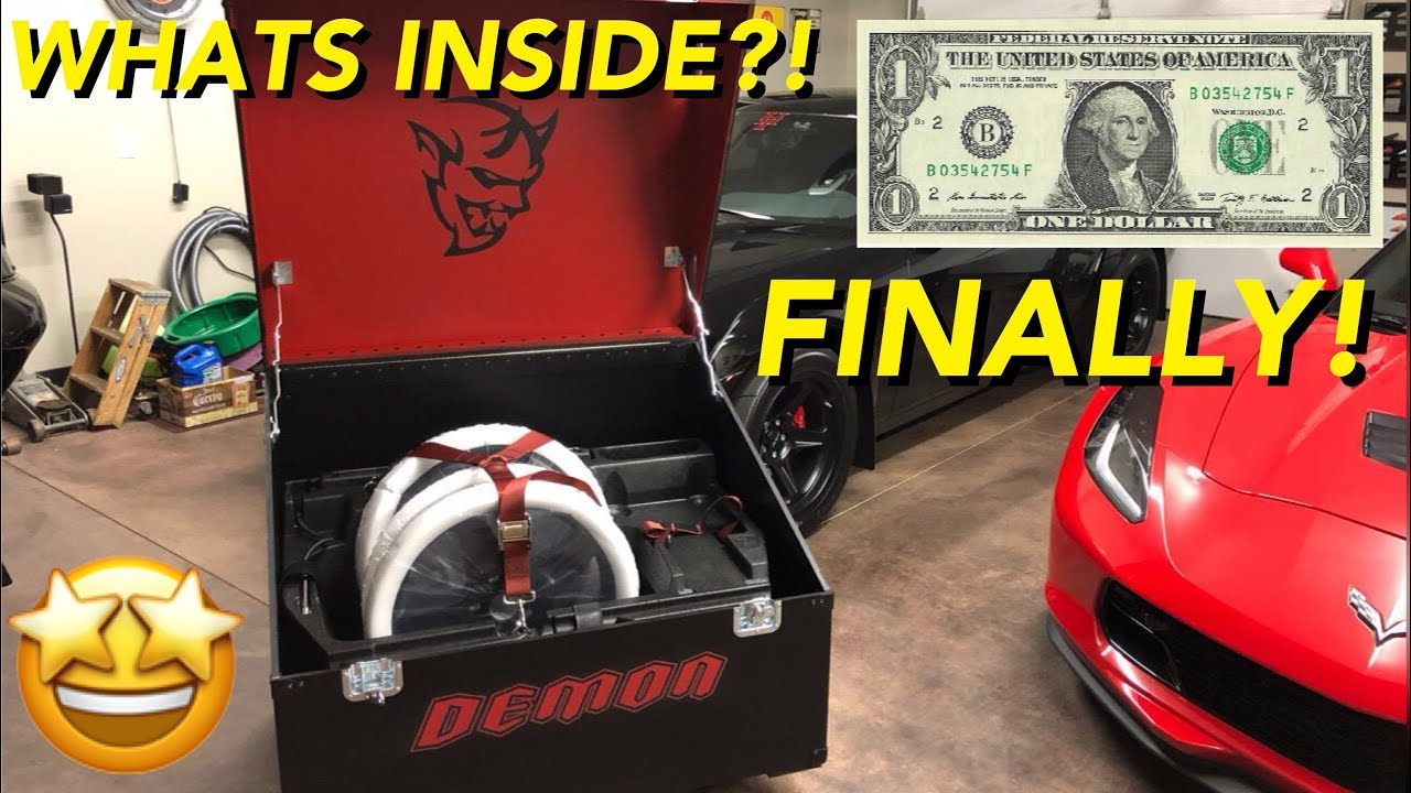 DODGE DEMON CRATE UNBOXING! YouTube