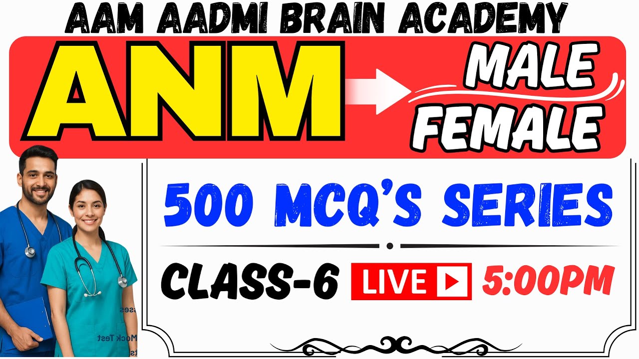 MPHW ANM  Class 2025 | Complete Syllabus Revision for Multipurpose Health Worker Exam | ANM