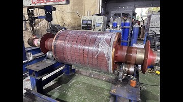 Sửa chữa cổ trục roto động cơ bằng Laser cladding