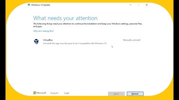 Windows 10 Update Error // What Needs Attention / Virtual Box & Realtek Bluetooth Error in Window 10