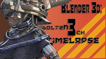 Blender 3d: Boltzn3ch: Speed Hardsurface Model And Texture (Part 2)