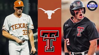 #2 Texas vs #16 Texas Tech Highlights (AMAZING GAME!) | 2022 College Baseball Highlights