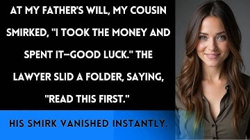 My Cousin Laughed About Stealing My Inheritance—Until the Lawyer Handed Me the Secret Folder