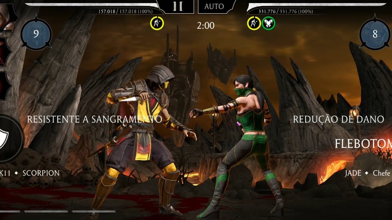 MK MOBILE KRIPTA KAÓTICA EM 12 MINUTOS LUTA DE CHEFE 