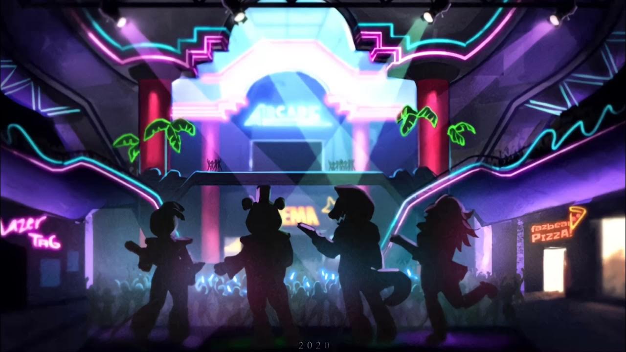 FNAF Security Breach Trailer Music Slowed (with voices) YouTube