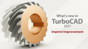 TurboCAD 2021 New Features: Imprint Improvement