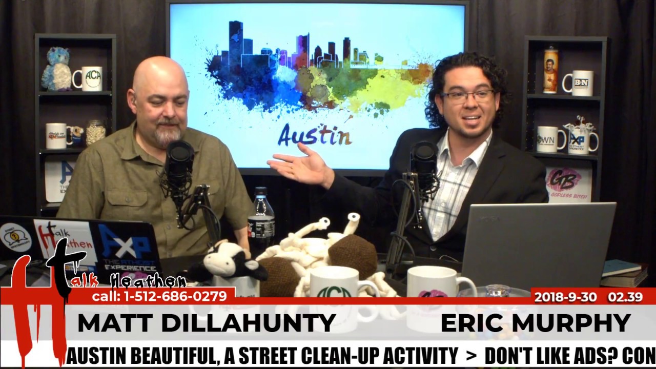 Talk Heathen 02.39 with Eric Murphy & Matt Dillahunty