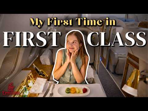 Thumbnail for Flying Emirates FIRST CLASS as Ex Cabin Crew... 👀✈️