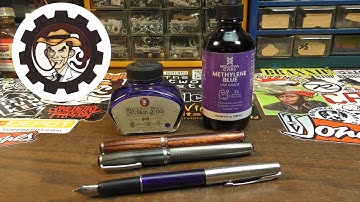 Methylene Blue as Fountain Pen Ink