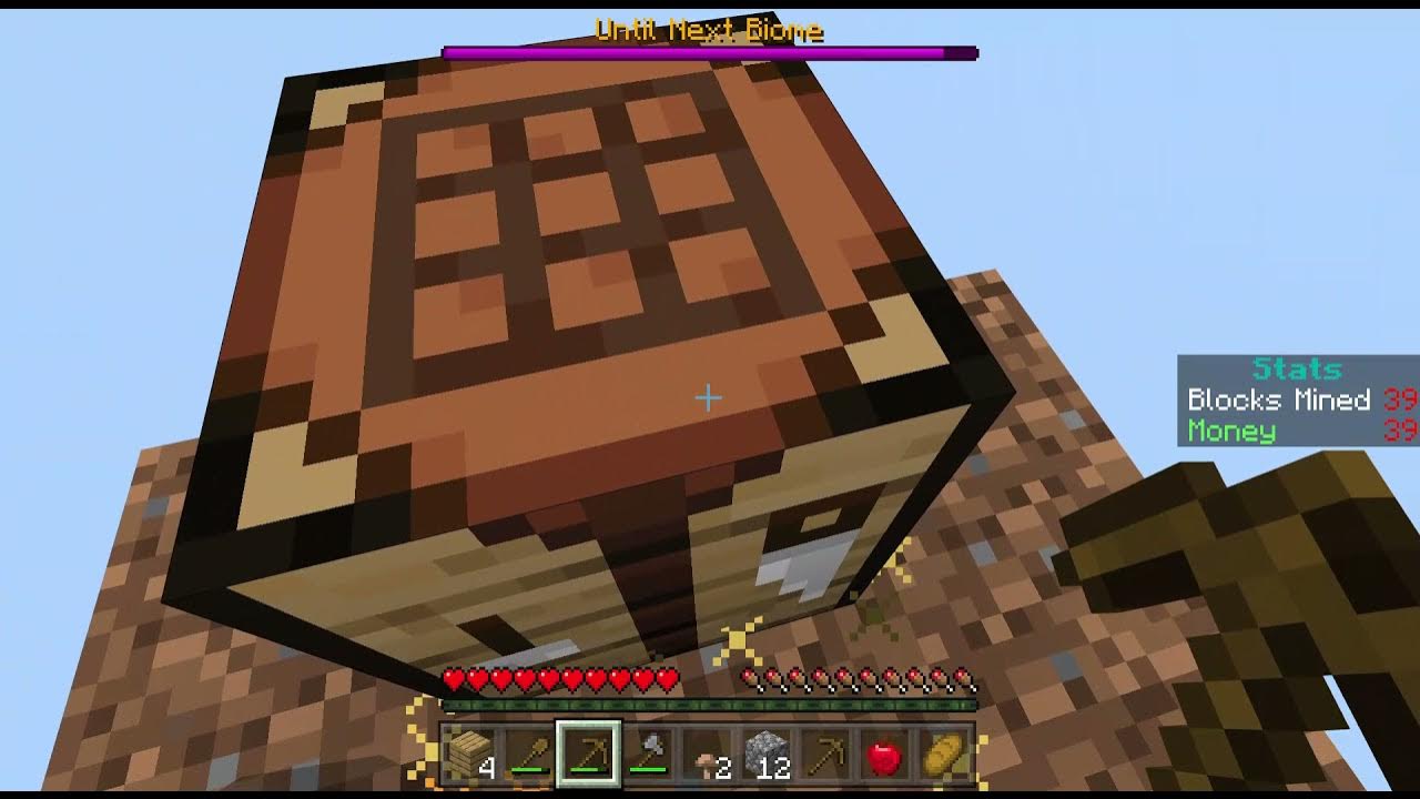 Minecraft bedrock sky block ep 1 Kid Friendly YouTube