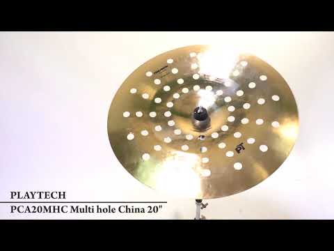 パーカッション・打楽器 PLAYTECH PCA20CH12 China 12hole 20\" パーカッション・打楽器 PLAYTECH PCA20CH12 China 12hole 20