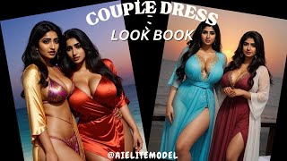 [4K] Ai Art Indian #Lookbook  Model #Ai  Art Video- #Couple  #Beauty #Stunninglook #Viral #Couples