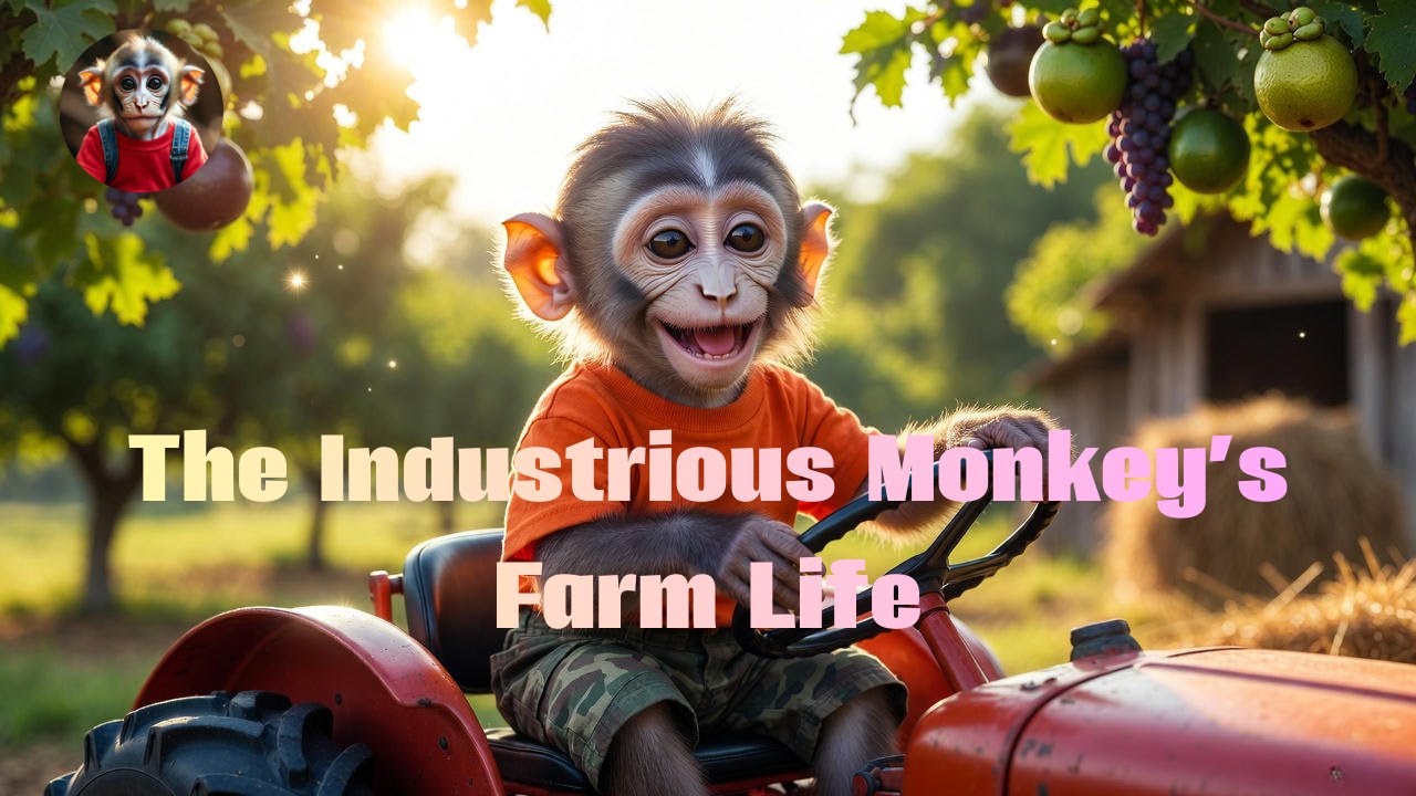 Watch This Monkey Build His Dream Farm